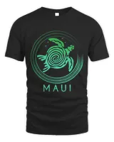 Turtle Lover Maui Tribal Turtle tee