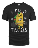 Vintage I Do It For The Tacos Mexican Funny Cinco De Mayo 1