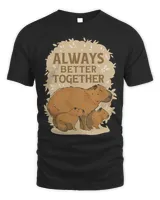 Capybara Lover Better Together Capybara Fan Club Funny Cute