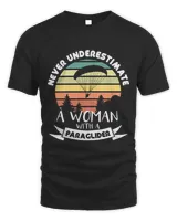 Womens Funny Paragliding Woman Paraglider Gift for Women