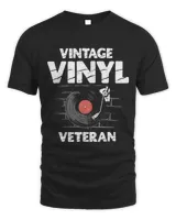 Vintage Vinyl Veteran Audiophile Music Lover Vinyl Player