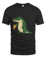 Crocodile Lover Pizza and Alligators Ironic Crocodile Quote Fast Food