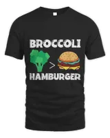 Broccoli Greater Than Hamburger