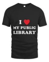 Librarian Job I Love My Public Library Punk Rock Retro