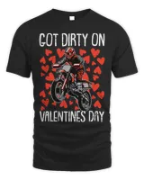 Motocross Biker Got Dirty On Valetines Day Motocross Dirt Bike Biker