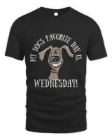 Fathers Day Tee My Dogs Favorite Day is Wednesday HUMP DAY