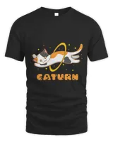 Cat Paws Caturn Cat in Space Planet Saturn Kitten Astronomy Science 2