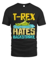 TRex Hates Backstroke Surprise for Swimming Fans