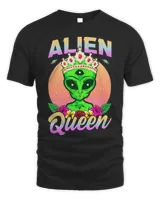 Cute 2Funny Alien Queen Space Exploration