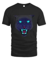 Electric Panther Animal Face Wild Animals Lovers