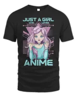 Girl Who Loves Anime Kawaii Otaku Japanese Art Manga Cosplay