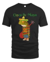 Frog Gift Cinco De Mayo Frog Playing Banjo Guitar Cute