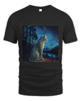 Leopard Gift Surrealism Starry Night Amur Leopard