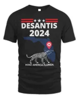 Panther Gift DeSantis 2024 Make America Florida Panther Election Campaign