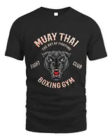 Panther Gift Funny Boxing Muay Thai Panther MMA Fighting Thai Boxing