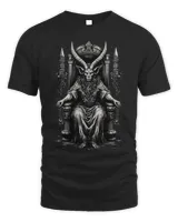 Goat Lover Baphomet Throne Goat Head Satanic Witchcraft Occult