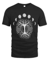 Tree Of Life Moon Phases Om Symbol Buddhism Mandala Chakra4