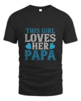 This Girl Loves Her Papa Father's Day Gift