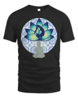 Yoga Zen Namaste Buddha Relaxing Mosaic T-Shirt