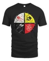 naa-ldx-96 Native American Medicine Wheel