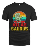 Atlas Saurus Birthday Party Name Custom Youth Short Sleeve TShirt7854 T-Shirt