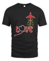 For the Love of Aviation National Airborne Day8970 T-Shirt