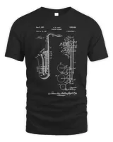 Saxophone Patent T-Shirt
