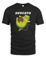 Avocato Cat Avocado Funny Mexican Cinco De Mayo 20 Premium4 T-Shirt