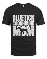 Womens Bluetick Coonhound Dog Mom Mama Mothers Day Gift V-Neck T-Shirt