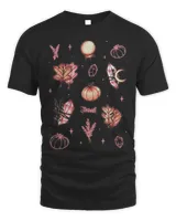 Autumn Magic Dark Halloween Pumpkin Shirt