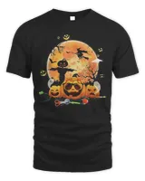 Cute Ghost Halloween Teacher Trick or Teach elementary Mummy Shirt