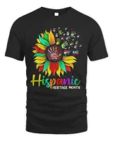 National Hispanic Heritage Month Sunflower All Countries Shirt