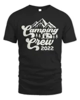 Camping Crew 2022 Family Vacation Camp Cousin Matching Shirt