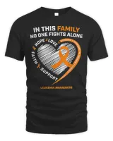 Family Fight Leukemia Awareness Products Shirt