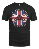 Queen Platinum Jubilee British Flag 70 Year Celebration Shirt