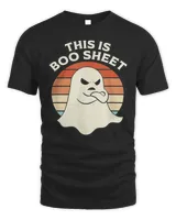 THIS IS BOO SHEET Ghost Retro Halloween Costume Shirt