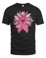 Breast Cancer Sunflower Breast Cancer Awareness T-Shirt