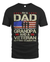 Im A Dad Grandpa And Veteran Fathers Day Funny Retro 57