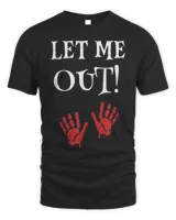 Halloween Pregnancy Let me Out! T-Shirt