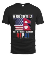 American Grown Nepalese American from Nepal T-Shirt