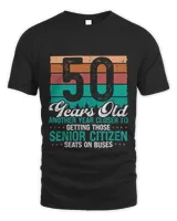 50 Years Old Birthday Idea Retro 50 Birthday10671 T-Shirt