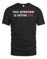 Anti Democrat Biden Liberal Progressive Vote Red New York T-Shirt