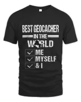 Geocache Wanderer Treasure Mountains Cache T-Shirt