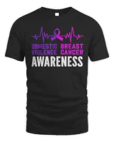 Breast Cancer Awareness And Domestic Violence Awareness Shirt