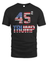 Ultra 45 2 USA Trump 2024 flag take USA back again Shirt