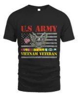 U.S Army Vietnam Veteran T Shirt Vietnam War Veterans Day 183