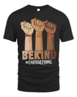 Hands Be Kind Anti Bullying Unity Day 2022 Women Orange T-Shirt