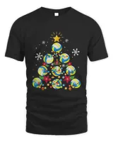 Volleyball Christmas Tree  T-Shirt