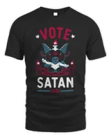 Vote Satan  Vote   Election  Creepy Cute  Goth T-Shirt