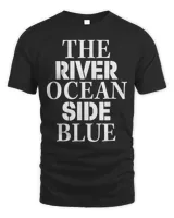The River Ocean Side Blue T-Shirt